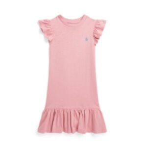 Ralph Lauren Soft Pink Ruffle Dress
